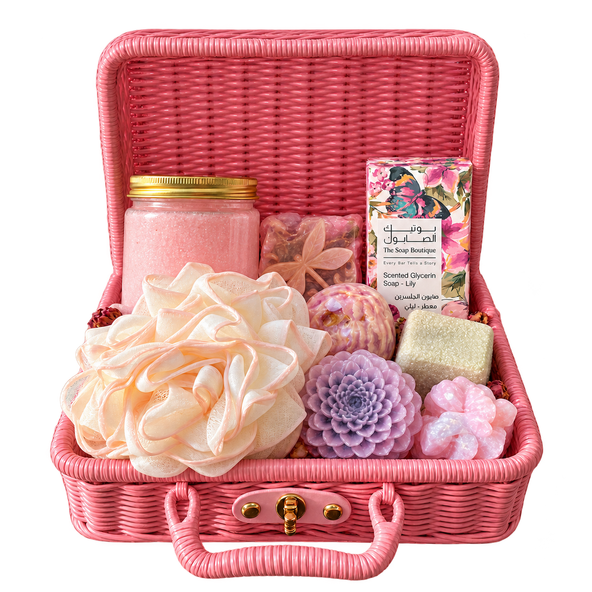 Candy & Petals - Soak & Scrub Gift Set