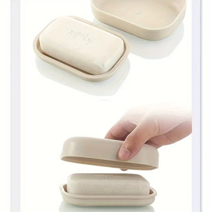Soap Dish with Cover (Plastic)