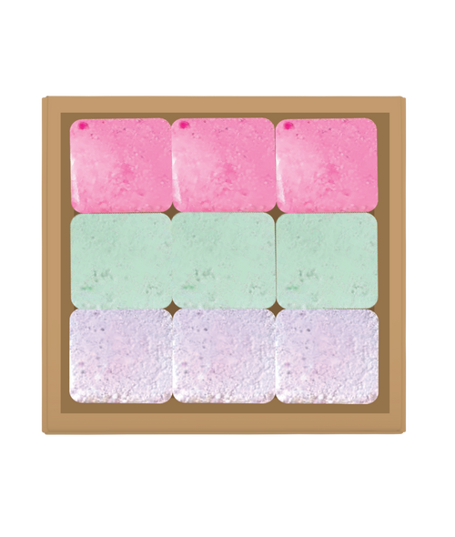 Bath Bombs Set (9 pieces)